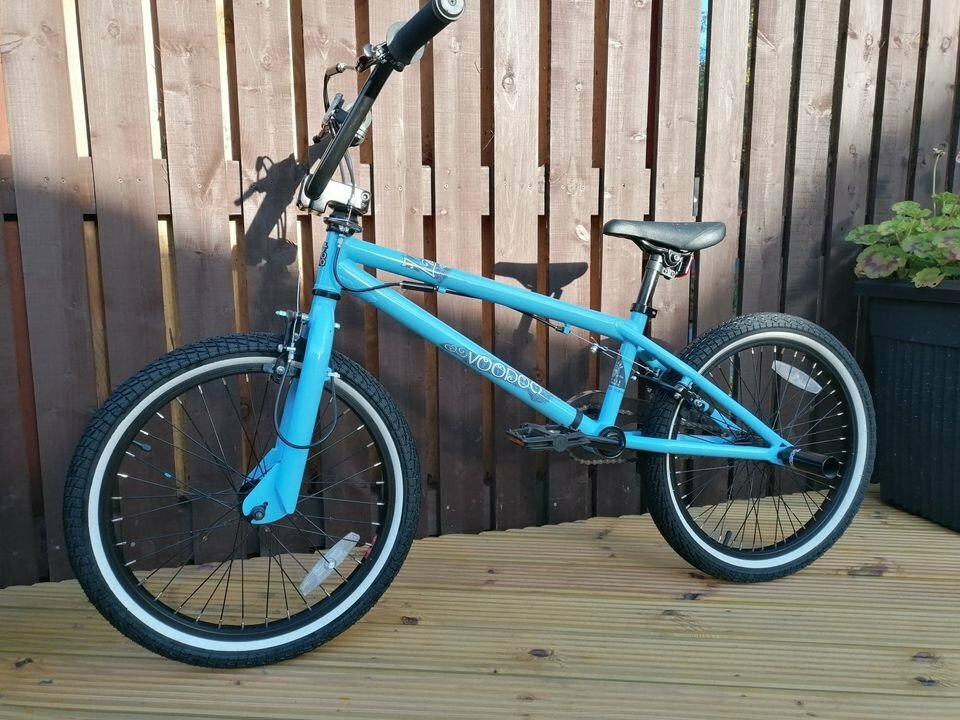 blue voodoo bmx